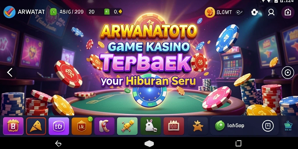 Tampilan gameplay ARWANATOTO yang menarik dalam kasino.
