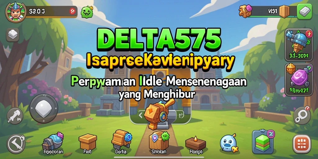 Tampilan gameplay menarik dari DELTA575 yang seru dan menghibur.