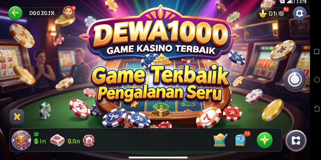 Tampilan gameplay Kasino yang menarik di DEWA1000.