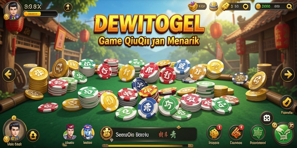 Tampilan gameplay seru di DEWITOGEL QiuQiu.