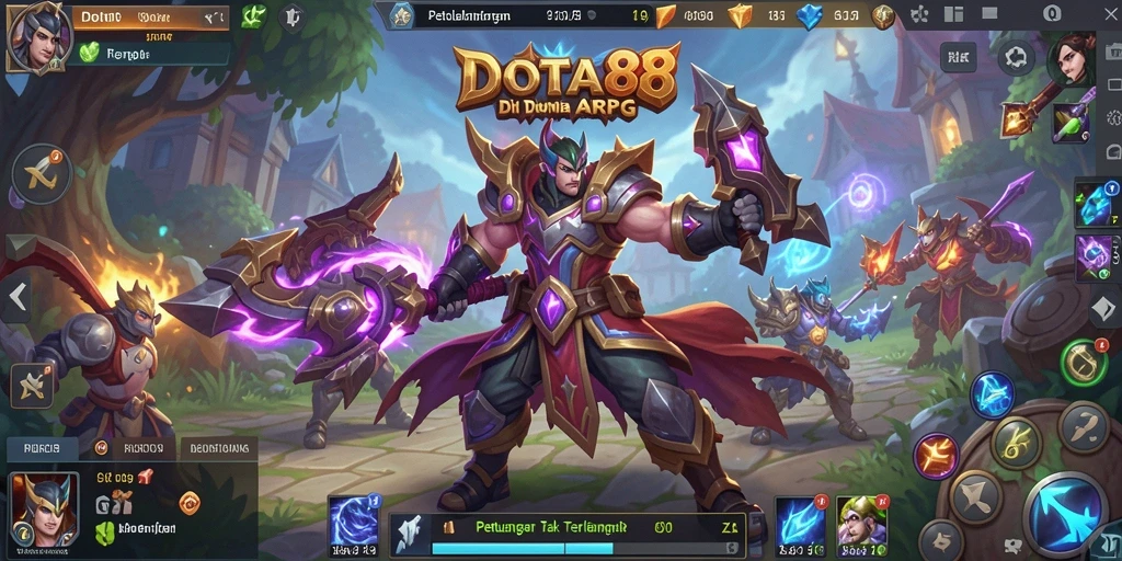 Tampilan gameplay DOTA88 yang mendebarkan di dunia ARPG.