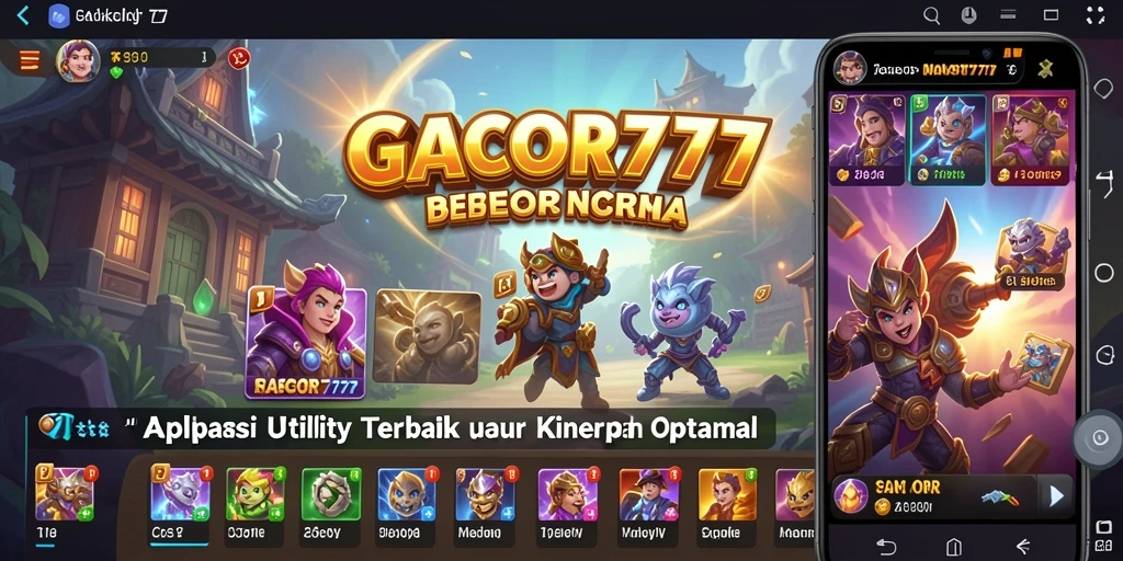 Tampilan antarmuka GACOR777 yang menarik dan fungsional.