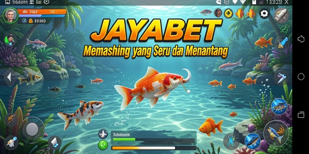 Tangkapan ikan yang realistis dalam gameplay JAYABET.
