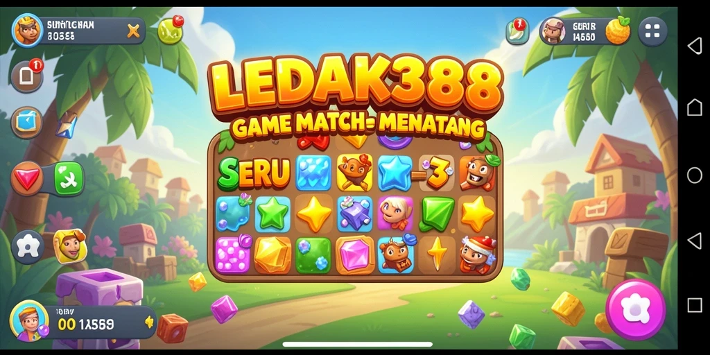 Screenshot utama LEDAK388 dengan gameplay yang menegangkan.