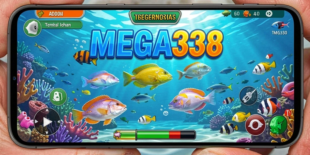 Tampilan menarik gameplay Tembak Ikan di MEGA338.