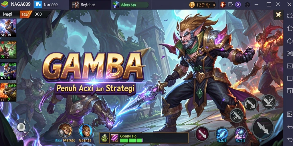 Gameplay seru dan strategi dalam pertarungan NAGA889