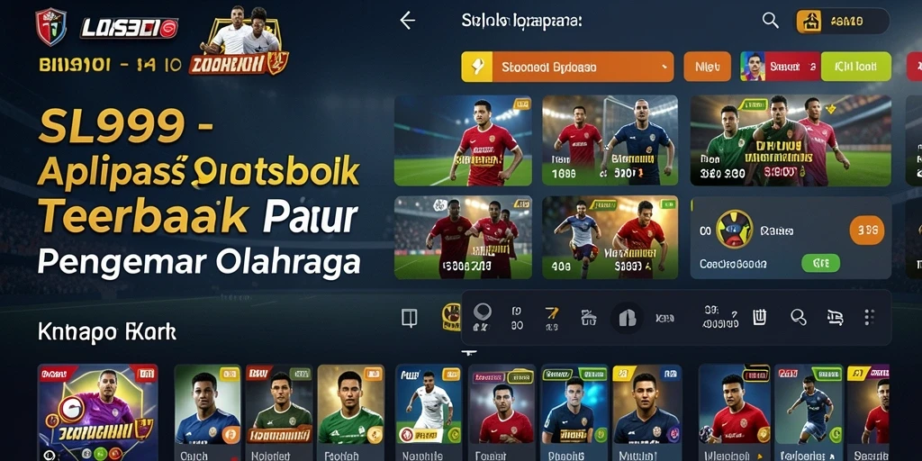 Tampilan gameplay taruhan Sportsbook yang menarik dan interaktif di SL999.