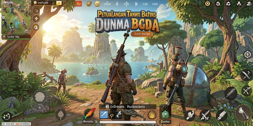 Gameplay SVIPSIDN menampilkan eksplorasi bebas di dunia terbuka.