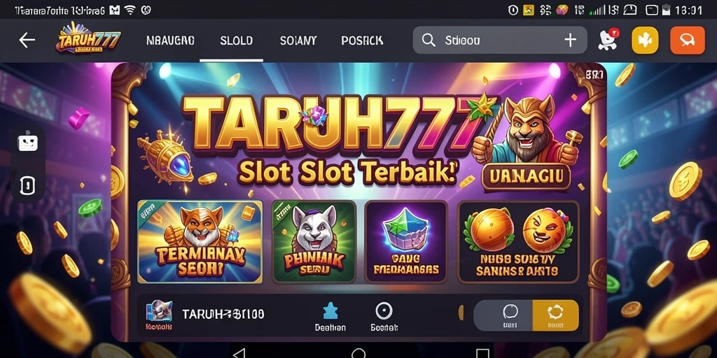Screenshot menunjukkan gameplay seru TARUH777 dengan grafik menawan.