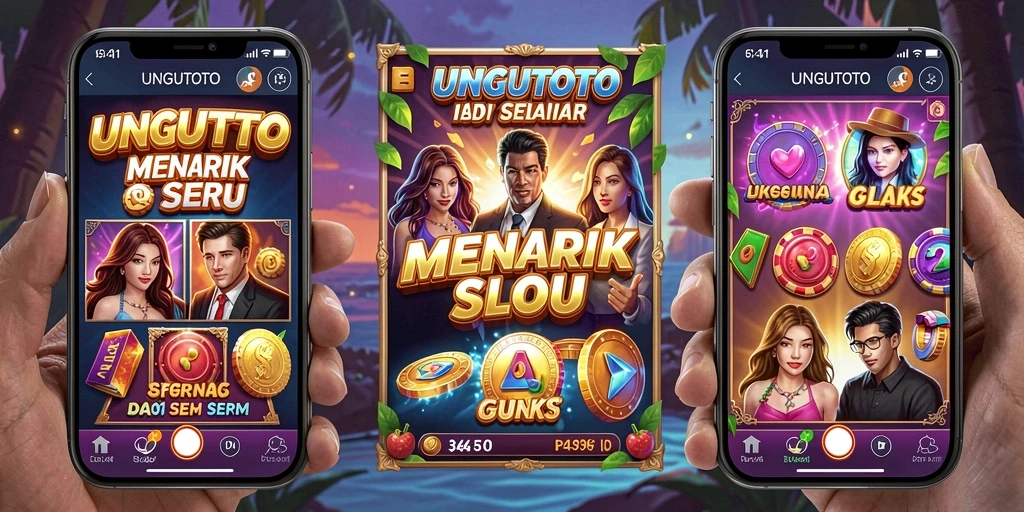 Screenshot utama UNGUTOTO menampilkan gameplay menarik dan grafik yang memukau.